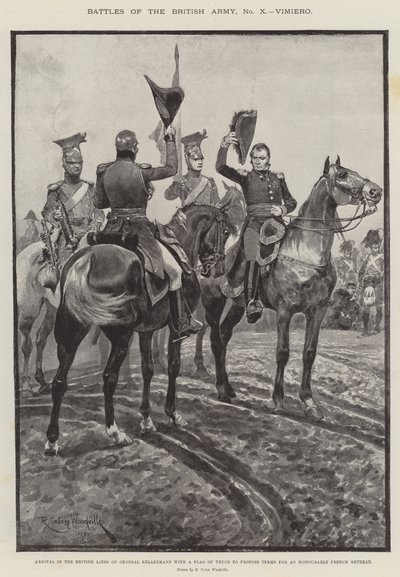 イギリス軍の戦い、ヴィミエーロ 作： Richard Caton Woodville junior
